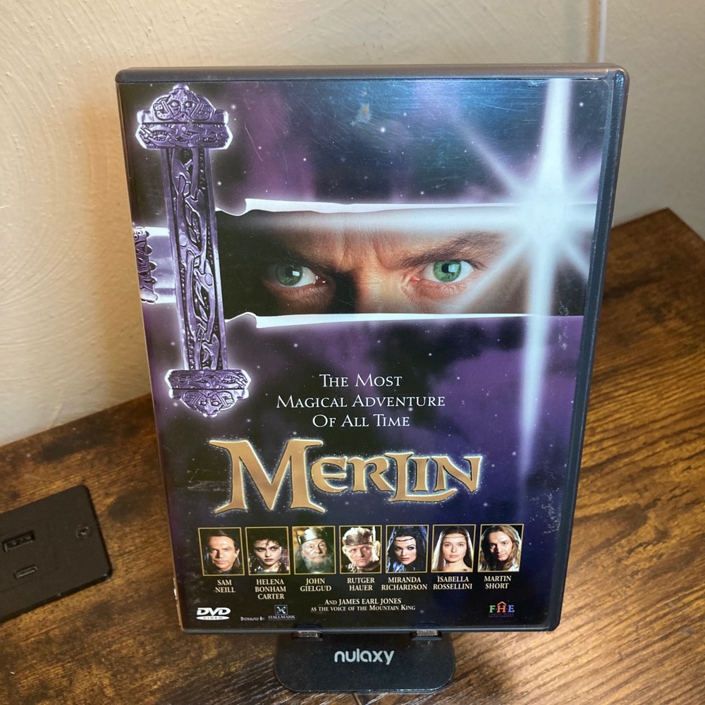 MERLIN 1998 DVD Full Length Broadcast Version 182 Min. Sam Neill Rutger Hauer